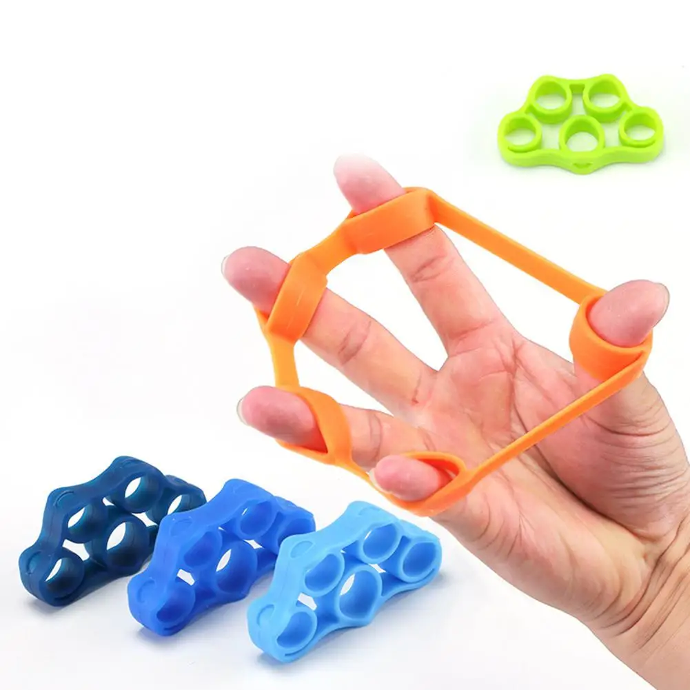 2019 New 1Pcs Silicone Finger Gripper Strength Trainer Resistance Wrist Band Hand Grip Yoga Stretcher Finger Expander Exercise
2019 New 1Pcs Silicone Finger Gripper Strength Trainer Resistance Wrist Band Hand Grip Yoga Stretcher Finger Expander Exercise