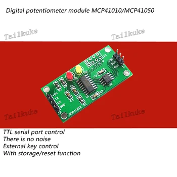 Digital Potentiometer Module Digital Potentiometer MCP41010 256 Order TTL Serial Port Can Be Accessed by Key Control
Digital Potentiometer Module Digital Potentiometer MCP41010 256 Order TTL Serial Port Can Be Accessed by Key Control