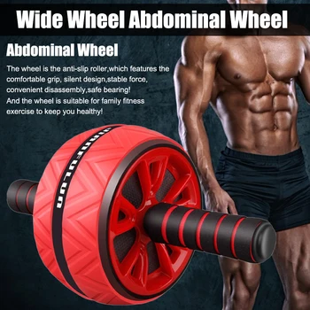 Ab Roller Ultra-Quiet Abdominal Wheel with Mat Ab Roller for Arm Waist Indoor Exercise Unisex Muscle Trainer Fitness Equipment
Ab Roller Ultra-Quiet Abdominal Wheel with Mat Ab Roller for Arm Waist Indoor Exercise Unisex Muscle Trainer Fitness Equipment
