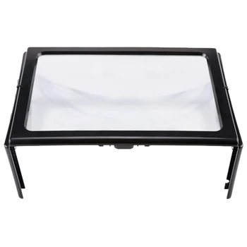 Desktop LED Lighted Reading Magnifying Glass Full Page 3X Portable Hands Free Large Rectangular Magnifier Elder Kids Plastic
Desktop LED Lighted Reading Magnifying Glass Full Page 3X Portable Hands Free Large Rectangular Magnifier Elder Kids Plastic