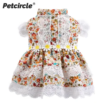 Pet Dog Spring and Summer New Dark Flower Lace Cat Small and Medium-sized Dogs Elegant Princess Skirt Floral Skirt
Pet Dog Spring and Summer New Dark Flower Lace Cat Small and Medium-sized Dogs Elegant Princess Skirt Floral Skirt