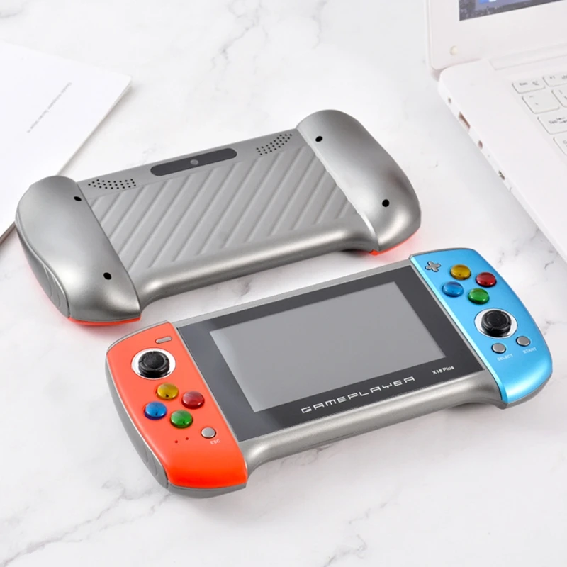 X18Plus Handheld Game Console 4.3 Inch Large Screen Dual Joystick 64-bit Games 203A
X18Plus Handheld Game Console 4.3 Inch Large Screen Dual Joystick 64-bit Games 203A