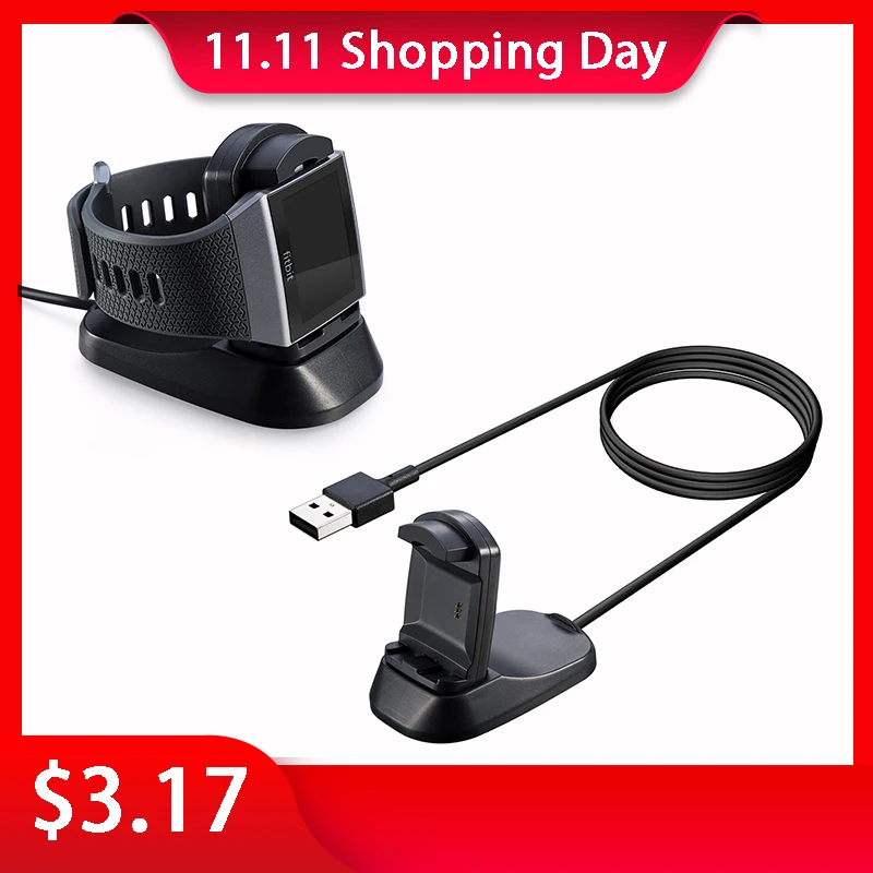 USB Charging Cradle Cable Dock Station Holder Charger Base for Fitbit Ionic Watch Smart Watch Charging Stand Replacement Parts
USB Charging Cradle Cable Dock Station Holder Charger Base for Fitbit Ionic Watch Smart Watch Charging Stand Replacement Parts