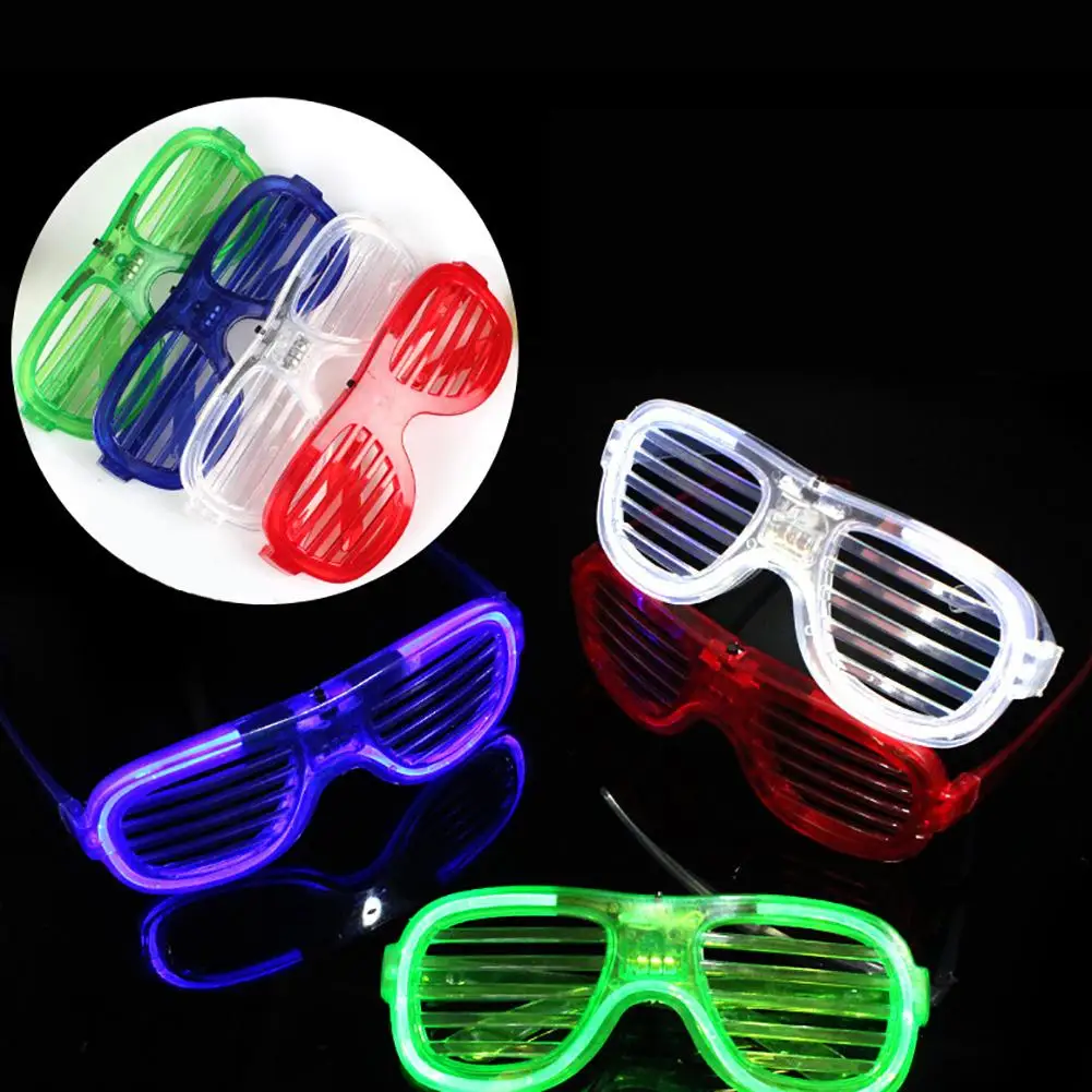Led Glasses EL Wire Light up Flashing Shutter Glasses Shades Eyewear Toy Party Concert Props Glow Glasses For Party Supplies
Led Glasses EL Wire Light up Flashing Shutter Glasses Shades Eyewear Toy Party Concert Props Glow Glasses For Party Supplies