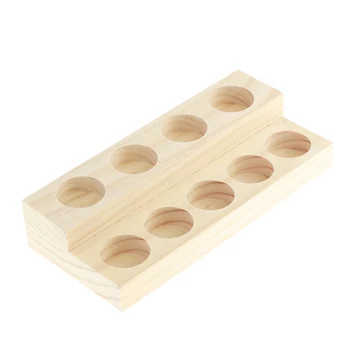 2 Layers 9 Slots Handmade Wooden Essential Oil Display Case Storage Rack Tray Holder Stand Can Hold 15ml Vials
2 Layers 9 Slots Handmade Wooden Essential Oil Display Case Storage Rack Tray Holder Stand Can Hold 15ml Vials