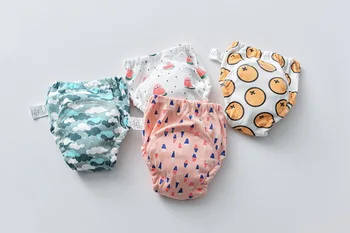 Baby Diapers Reusable Cloth Baby Training Pants Panties Cotton cartoon Diaper Nappies Washable Infants Underwear Nappy Changing
Baby Diapers Reusable Cloth Baby Training Pants Panties Cotton cartoon Diaper Nappies Washable Infants Underwear Nappy Changing
