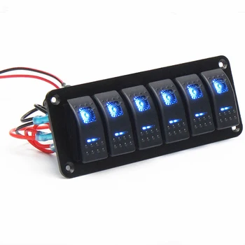 Led 6 Gang Dual Motor Homes On Off Automotive Light Bar Direct Fit Car Caravan Rocker Switch Panel Marine Boat Replacement
Led 6 Gang Dual Motor Homes On Off Automotive Light Bar Direct Fit Car Caravan Rocker Switch Panel Marine Boat Replacement