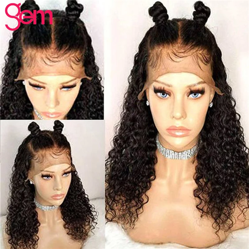 360 Lace Frontal Wig Brazilian Water Wave Lace Front Human Hair Wigs With Baby Hair for Black Women 150% Density GEM Remy Hair
360 Lace Frontal Wig Brazilian Water Wave Lace Front Human Hair Wigs With Baby Hair for Black Women 150% Density GEM Remy Hair