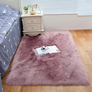Plush Soft European Bedroom Carpet Imitation Wool Pad Long Hair Bedside Bay Window Cushion Sofa Cushion White Red Window Carpet
Plush Soft European Bedroom Carpet Imitation Wool Pad Long Hair Bedside Bay Window Cushion Sofa Cushion White Red Window Carpet