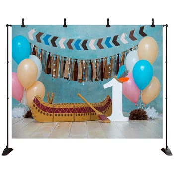 Birthday Photography Backdrop 1st birthday boat paddle balloon children cake smash decor party backdrops photography photocall 
Birthday Photography Backdrop 1st birthday boat paddle balloon children cake smash decor party backdrops photography photocall