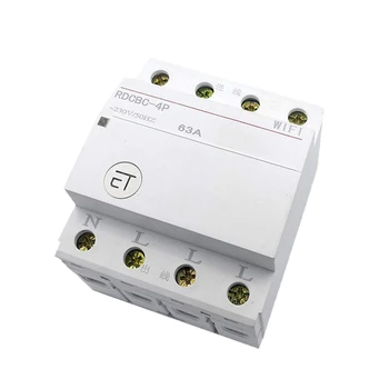 RDCBC-4P Din Rail Cemig WiFi Circuit Breaker Remote Controlled By EWeLink Voice Control Compatible with Alexa and Google Home
RDCBC-4P Din Rail Cemig WiFi Circuit Breaker Remote Controlled By EWeLink Voice Control Compatible with Alexa and Google Home