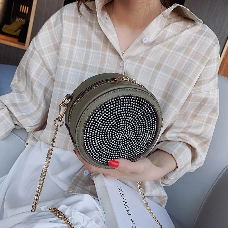 2019 New Style Rivet Small round Bag Punk Style Men's Cool GIRL'S Shoulder WOMEN'S Bag
2019 New Style Rivet Small round Bag Punk Style Men's Cool GIRL'S Shoulder WOMEN'S Bag