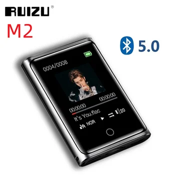 RUIZU M2 Bluetooth MP3 Player Full Touch Screen 8GB 16GB Portable Audio Music Player With FM Radio Recording E-book Video Player
RUIZU M2 Bluetooth MP3 Player Full Touch Screen 8GB 16GB Portable Audio Music Player With FM Radio Recording E-book Video Player
