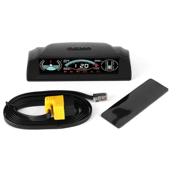 Car Computer Head Up Display Slope Meter Speedometer Compass Display Code Clear Car-Styling Electronics
Car Computer Head Up Display Slope Meter Speedometer Compass Display Code Clear Car-Styling Electronics