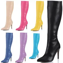 CHMILE CHAU Sexy Fashion Dress Shoes Women Pointed Toe Stiletto High Heel Ladies Knee-High Boots Zapatos Mujer 70887BT-r
CHMILE CHAU Sexy Fashion Dress Shoes Women Pointed Toe Stiletto High Heel Ladies Knee-High Boots Zapatos Mujer 70887BT-r
