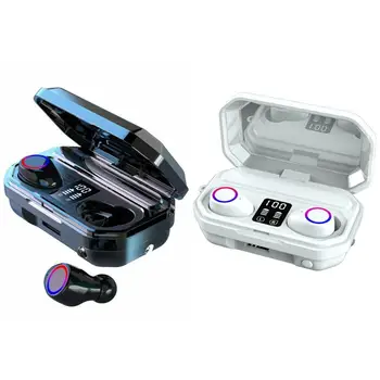 Bluetooth Earphone 5.0 Touch Waterproof Sport Wireless Headphones with Wireless Earbuds Stereo Micrphone Earphones True A9S5
Bluetooth Earphone 5.0 Touch Waterproof Sport Wireless Headphones with Wireless Earbuds Stereo Micrphone Earphones True A9S5