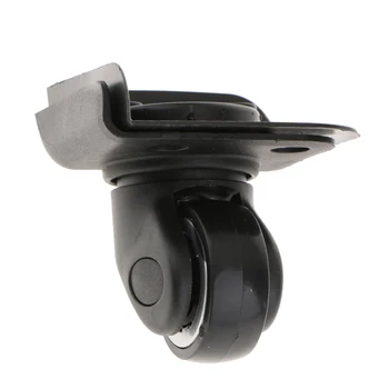 2 Pair Swivel Suitcase Luggage Wheels Replacement Casters for Trolley Black - Easy Installation
2 Pair Swivel Suitcase Luggage Wheels Replacement Casters for Trolley Black - Easy Installation