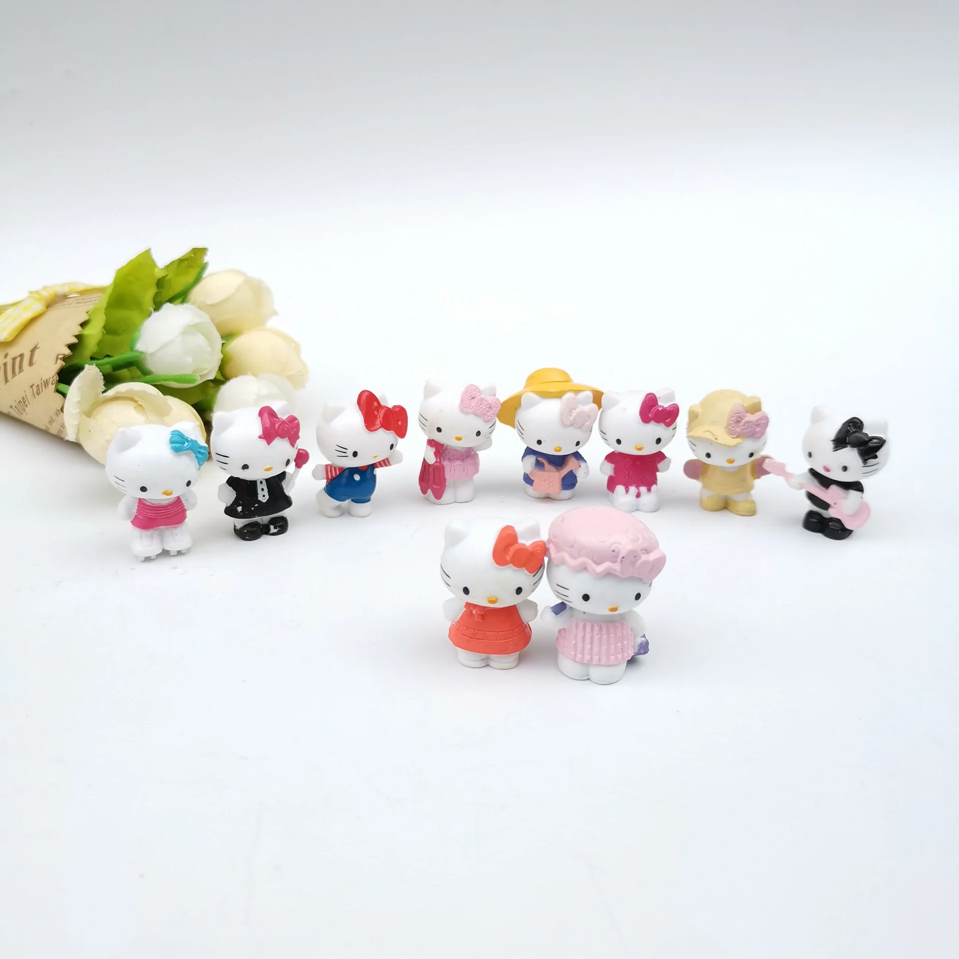 Cartoon Hi Kitty 10pcs/set Summer Day Kawaii 3CM Dolls Anime PVC Action Figure Children Gifts Free Shipping
Cartoon Hi Kitty 10pcs/set Summer Day Kawaii 3CM Dolls Anime PVC Action Figure Children Gifts Free Shipping