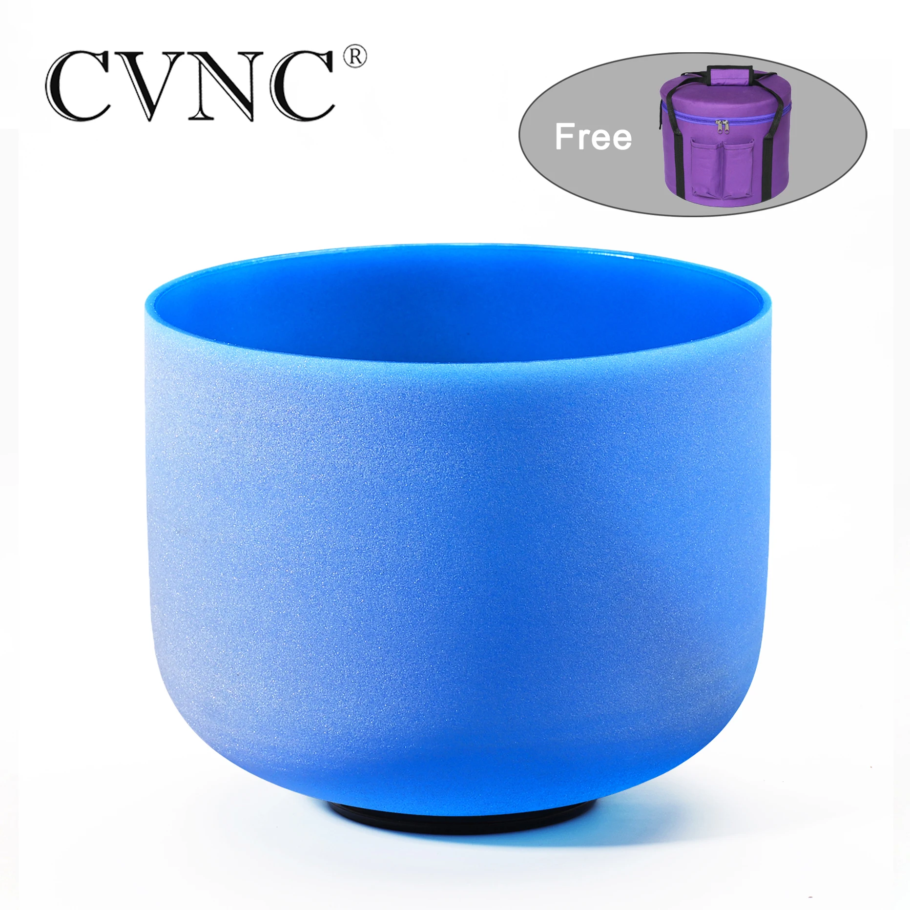 CVNC 8" Note G Throat Chakra Blue Frosted Quartz Crystal Singing Bowl With free bag
CVNC 8" Note G Throat Chakra Blue Frosted Quartz Crystal Singing Bowl With free bag