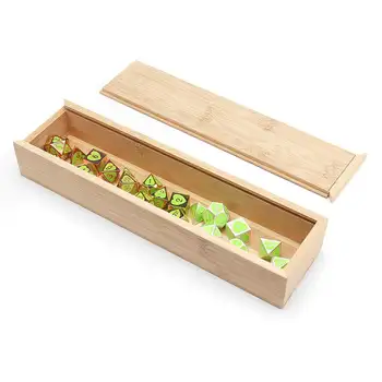 New Wood Bamboo Storage Box Organizer Case For 3 Set 7PCS Polyhedral Dice 24x6x4cm Home Kitchen Sundries Storage Container Holde
New Wood Bamboo Storage Box Organizer Case For 3 Set 7PCS Polyhedral Dice 24x6x4cm Home Kitchen Sundries Storage Container Holde