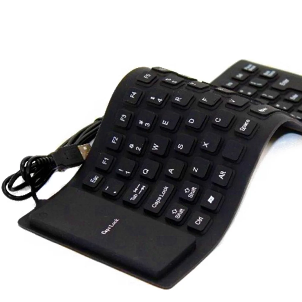 Keyboards Functionable Keypad Portable USB Mini Flexible Silicone For PC Keyboard Foldable for Laptop Notebook Black
Keyboards Functionable Keypad Portable USB Mini Flexible Silicone For PC Keyboard Foldable for Laptop Notebook Black