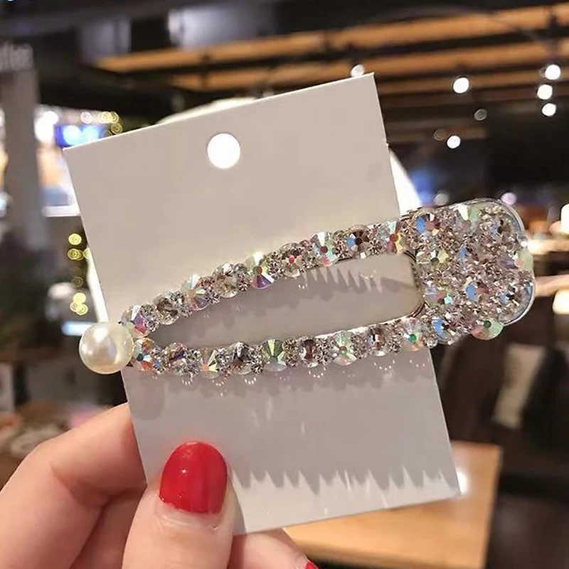 Colorful Crystal Hairpins Woman Hair Accessories Pearl Hair Clips Korean Style Hair Grip Girls Sweet BB Clips Barrettes Gifts
Colorful Crystal Hairpins Woman Hair Accessories Pearl Hair Clips Korean Style Hair Grip Girls Sweet BB Clips Barrettes Gifts