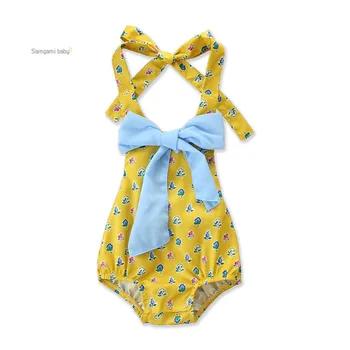 2020 baby infant summer climb clothes new baby spell color bow Halter Romper
2020 baby infant summer climb clothes new baby spell color bow Halter Romper