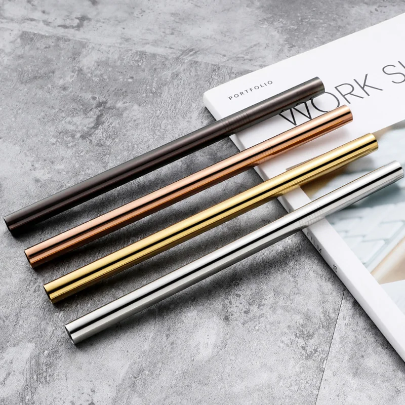 Reusable Stainless Steel Drinking Metal Straw Boba Bubble Tea Smoothie Straws Straight Bent Colorful Tubes Silicone Tips Brush
Reusable Stainless Steel Drinking Metal Straw Boba Bubble Tea Smoothie Straws Straight Bent Colorful Tubes Silicone Tips Brush