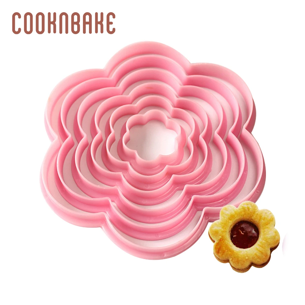 COOKNBAKE plastic biscuit mold flower shape cookies cutter 6pc/set Biscuit Cookies tool Cake Decorating Diy christmas
COOKNBAKE plastic biscuit mold flower shape cookies cutter 6pc/set Biscuit Cookies tool Cake Decorating Diy christmas