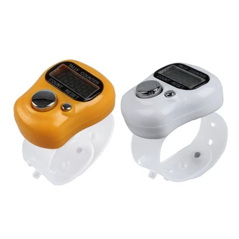 2x Mini LCD Electronic Digital Display Finger Hand Tally Counter Counting -White & Orange
2x Mini LCD Electronic Digital Display Finger Hand Tally Counter Counting -White & Orange