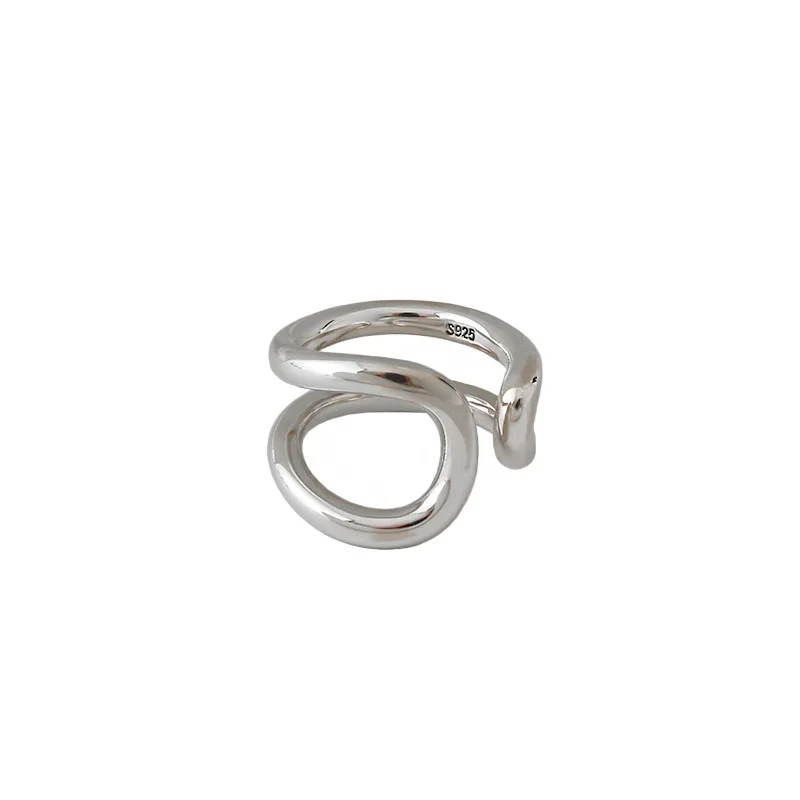 Lrregular Ring Silver 925 Gold Minimalist Double Line Charms S925 Rings For Women Girls Regalos Para Mujer Fine Jewelry Gifts
Lrregular Ring Silver 925 Gold Minimalist Double Line Charms S925 Rings For Women Girls Regalos Para Mujer Fine Jewelry Gifts