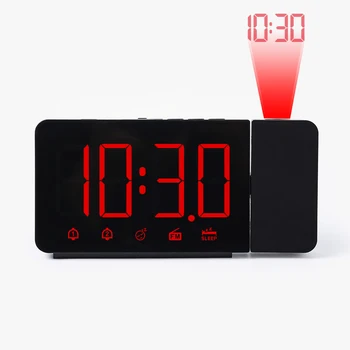 LED Digital Alarm Clock USB Electronic Desktop Table Clocks Snooze Function Wake up Watch FM Radio Time Projector Modern Design
LED Digital Alarm Clock USB Electronic Desktop Table Clocks Snooze Function Wake up Watch FM Radio Time Projector Modern Design