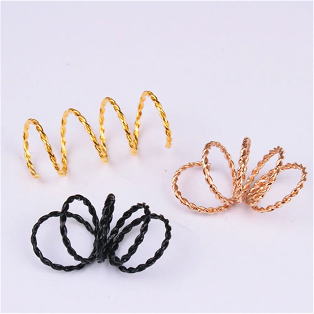 10pcs/set Scaling Metal Spring Tube Ring Dreadlock Beads For Braids Hair Beads For Dreadlocks Adjustable Hair Braid Cuff Clips
10pcs/set Scaling Metal Spring Tube Ring Dreadlock Beads For Braids Hair Beads For Dreadlocks Adjustable Hair Braid Cuff Clips