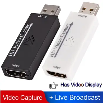 Capture Card USB2.0 HDMI Video 1080P HDMI Video Live Streaming Broadcast for PS4 DVD Online Class Game Recording Box
Capture Card USB2.0 HDMI Video 1080P HDMI Video Live Streaming Broadcast for PS4 DVD Online Class Game Recording Box