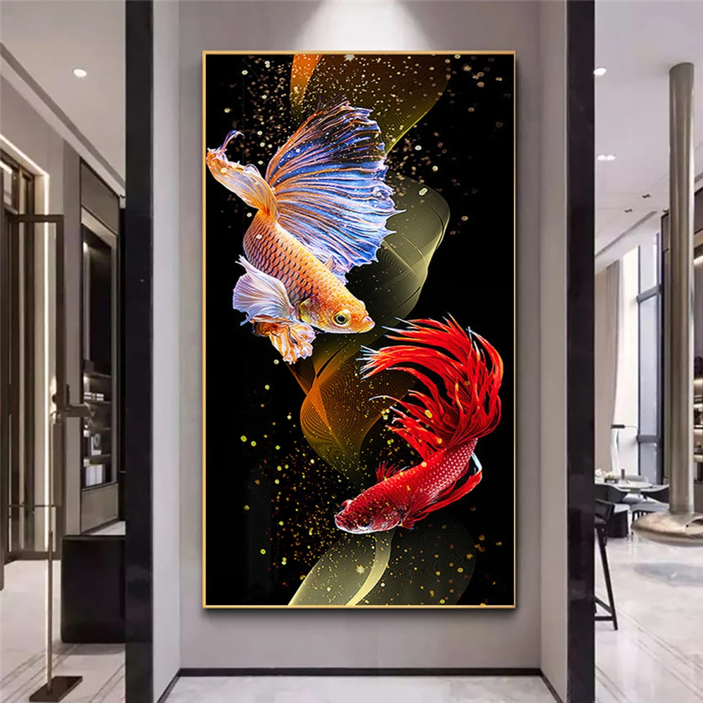 New Arrivals DIY 5D Diamond Painting Kits Animals Cross Stitch Diamond Embroidery Koi Fish Rhnestones Art Handicraft Home Decor
New Arrivals DIY 5D Diamond Painting Kits Animals Cross Stitch Diamond Embroidery Koi Fish Rhnestones Art Handicraft Home Decor