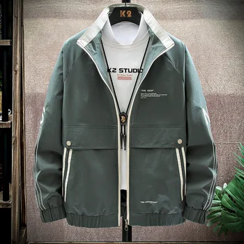 Stand-up Collar Jacket Male Korean Version of The Trendy Handsome Wild Casual Handsome Letter Printing Youth Jacket
Stand-up Collar Jacket Male Korean Version of The Trendy Handsome Wild Casual Handsome Letter Printing Youth Jacket