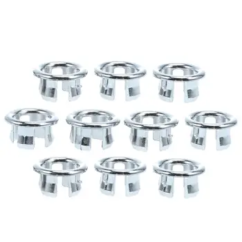 10pcs Kitchen Bathroom Basin Trim Bath Sink Hole Round Overflow Drain Cap Cover Overflow Ring (Hollow Ring)
10pcs Kitchen Bathroom Basin Trim Bath Sink Hole Round Overflow Drain Cap Cover Overflow Ring (Hollow Ring)