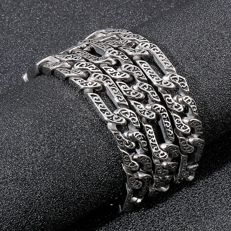 New stainless steel necklace, hip hop fashion jewelry, fashion cast titanium steel necklace, jumper accessories
New stainless steel necklace, hip hop fashion jewelry, fashion cast titanium steel necklace, jumper accessories