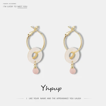 Yhpup Classic Natural Shell Roman Number Dangle Earrings Round Resin Bead Elegant Earrings for Women Party Jewelry Accessories
Yhpup Classic Natural Shell Roman Number Dangle Earrings Round Resin Bead Elegant Earrings for Women Party Jewelry Accessories