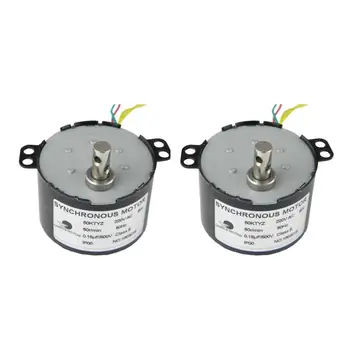 CHACNS High Speed Mini Gearbox Electric Motor 50KTYZ 220V 50RPM Synchronous Geared Reduction Motor Reversible 2PCS
CHACNS High Speed Mini Gearbox Electric Motor 50KTYZ 220V 50RPM Synchronous Geared Reduction Motor Reversible 2PCS