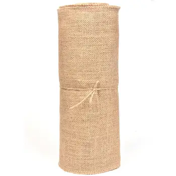 Width 30cm Nature Burlap Ribbon Jute Roll Wedding Chair Decoration Chic Table Runner for country rustic wedding decor 
Width 30cm Nature Burlap Ribbon Jute Roll Wedding Chair Decoration Chic Table Runner for country rustic wedding decor