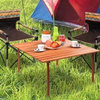 Folding Camping Outdoor Indoor Picnic Wood Roll Up Table Sturdy Waterproof Smooth Solid Pine Family Reunions Portable Table
Folding Camping Outdoor Indoor Picnic Wood Roll Up Table Sturdy Waterproof Smooth Solid Pine Family Reunions Portable Table