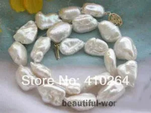 $wholesale_jewelry_wig$ free shipping 16" 20mm white keshi reborn pearl necklace16" 18~ 20mm white keshi reborn pearl necklace 
$wholesale_jewelry_wig$ free shipping 16" 20mm white keshi reborn pearl necklace16" 18~ 20mm white keshi reborn pearl necklace