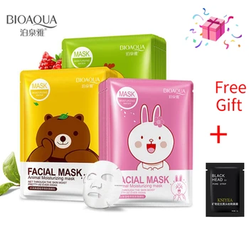 5PCS Face Facial Mask Cartoon Animal Moisturizing Fresh Anti-Acne Plant Extract Oil Control Hydrating Sheet Face Mask
5PCS Face Facial Mask Cartoon Animal Moisturizing Fresh Anti-Acne Plant Extract Oil Control Hydrating Sheet Face Mask