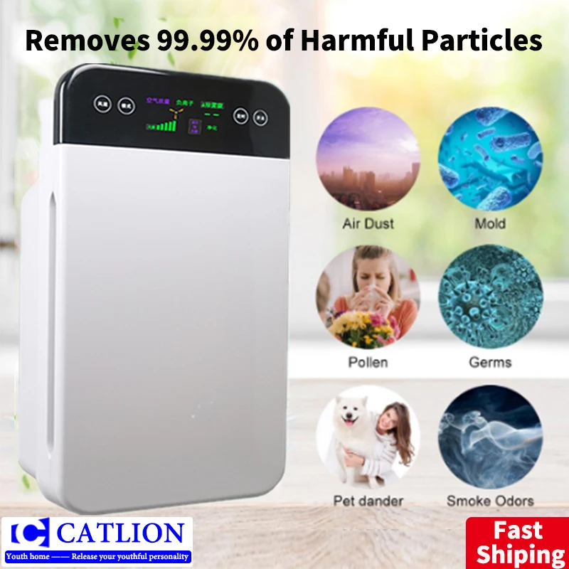 Air Purifier Large scale Negative Ionizer LED Quiet Activated Carbon Air Filter for Home Office Remove Formaldehyde Smoke
Air Purifier Large scale Negative Ionizer LED Quiet Activated Carbon Air Filter for Home Office Remove Formaldehyde Smoke