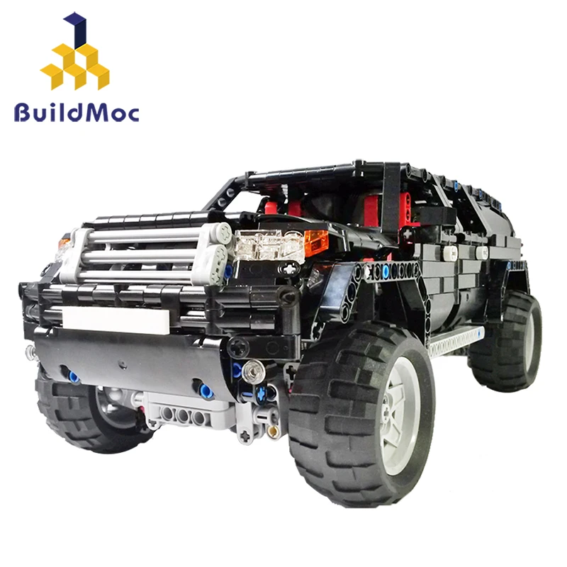 BuildMoc 1419pcs City Creator AWD Wagon Car Building Blocks For Technic RC Car AWD SUV Mk2 MOV Bricks Education Toys For KIDS
BuildMoc 1419pcs City Creator AWD Wagon Car Building Blocks For Technic RC Car AWD SUV Mk2 MOV Bricks Education Toys For KIDS