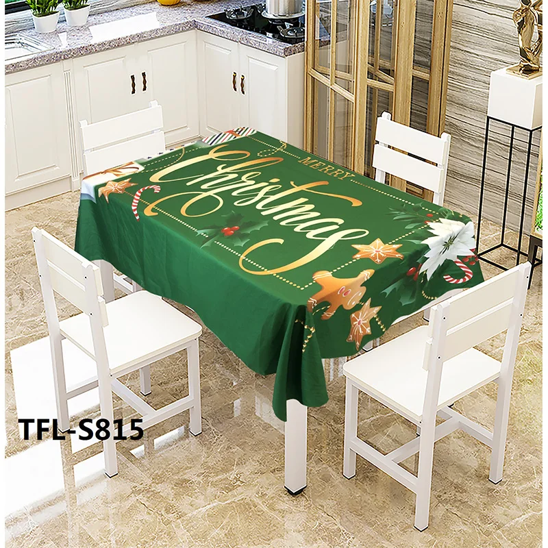 2019 New Christmas Tablecloth Fabric Antifouling Waterproof Creative Printed Table Cloth Xmas Wedding Party Table Decoration
2019 New Christmas Tablecloth Fabric Antifouling Waterproof Creative Printed Table Cloth Xmas Wedding Party Table Decoration