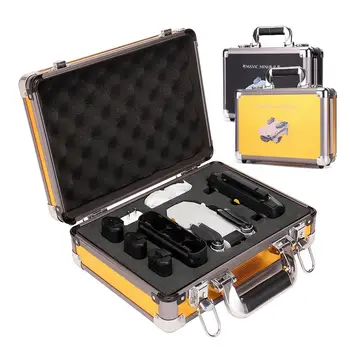 Drone Carrying Case Waterproof Alloy Hard Shell Storage Bag Box Suitcase for Mavic Mini Drone 3 Batteries Accessories
Drone Carrying Case Waterproof Alloy Hard Shell Storage Bag Box Suitcase for Mavic Mini Drone 3 Batteries Accessories