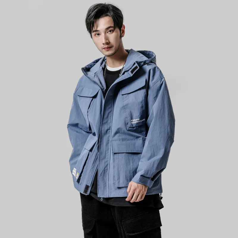 2019 New Style Japanese-style Origional MEN'S Coat Autumn And Winter Loose-Fit Multi-pockets Tooling Jacket Men's Casual Hoodie
2019 New Style Japanese-style Origional MEN'S Coat Autumn And Winter Loose-Fit Multi-pockets Tooling Jacket Men's Casual Hoodie