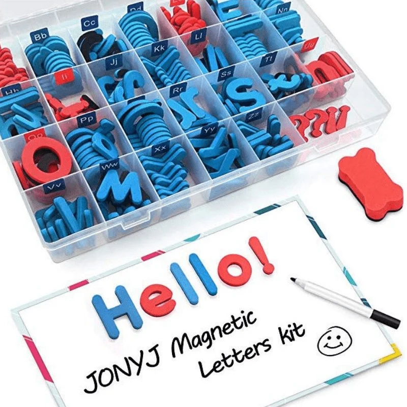 216PCS netic Alphabet Letters Kit with netic Board ABC Uppercase and Lowercase for Kids Spelling Learning Tool
216PCS netic Alphabet Letters Kit with netic Board ABC Uppercase and Lowercase for Kids Spelling Learning Tool